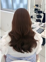 コア プラス 立川(COA PLUS) 透明感カラー髪質改善ダブルカラー韓国レイヤーカット前髪顔周り