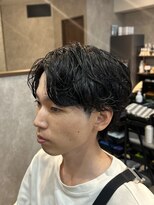 ザ クラン バイ ヘッドライト 仙台長町店(THE CLAN by HEADLIGHT) 【人気メンズパーマ】センターパート×ツイスパ