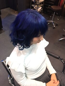 ゾーマ(ZOUMA) ネイビーブルー 青髪 TRICKSTYLE☆