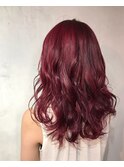 【奈良/inni hair】ワインレッド