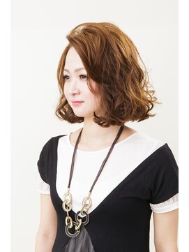 ソーホー ニューヨーク シズオカ(SOHO newyork SHIZUOKA) ウェーブボブスタイル