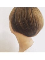 ヘアーデザイン ピニック(hair design P2C)&nbsp;襟元スッキリマッシュボブ