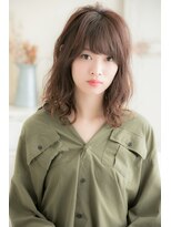 リトル 心斎橋(little)&nbsp;ゆるウェーブとアンニュイバング大人ロブ