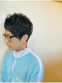 アシンメトリーショート
