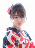 〈NOB伊勢佐木町店〉成人式 着物 ヘアセット アレンジ