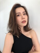 【金野航希】小顔ボブ_ぐびれセミディ_無造作カール