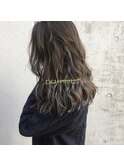 【横浜美容室ネイミーズ】アッシュグレージュハイライトロング