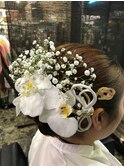 成人式前撮りヘアメイク