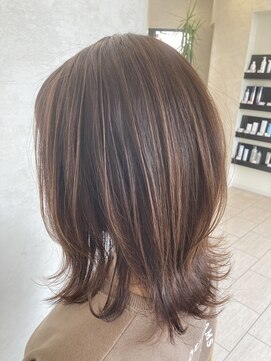 アース コアフュールボーテ 松本庄内店(EARTH coiffure beaute) 明るい白髪染め