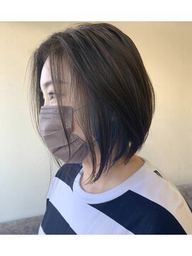 ラ・ミュール La.Mur インナーカラーボブ