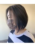 インナーカラーボブ