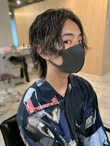 メイカ(MEIKA)&nbsp;【 メンズウルフカット × パーマ 】浅野美紀