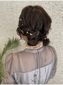 ツインシニヨンアレンジ