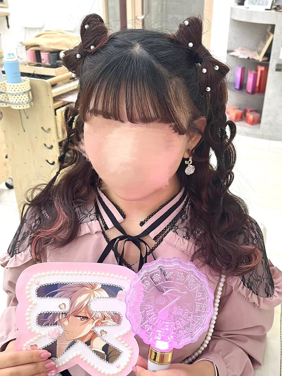 量産型】立体リボンハーフツインハートアレンジ：L212156399｜プティ