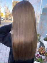 【髪質改善No.1】GLAMASH×圧倒的美髪☆次世代型質感再整トリートメント☆　￥9600