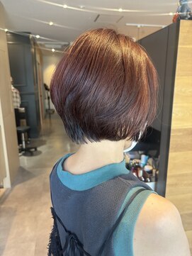 スーリール 伊都店(Sourire) ボブ/ピンクカラー