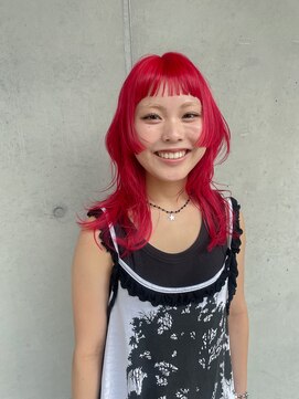 チクロヘアー(Ticro hair) @nkkn15 vivit red