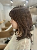 顔周り小顔美人レイヤー　ローレイヤーミディアム