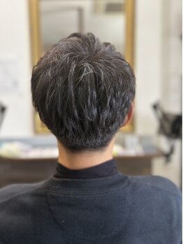 ルテラ(Lutella)の写真/【駐車場あり◎】男性実力派スタイリスト在籍!!サロンが苦手な方にも◎仕事もプライベートもキマる☆