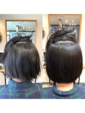 ルナバイルヴェール(LUNA by LeVert) 朝の手入れが楽になる　美髪縮毛矯正