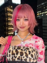 ベレーザ 渋谷(BELEZA)&nbsp;12765韓国ニュアンスカラーブリーチデザインレイヤーハイトーン