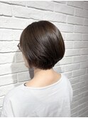 丸みショートボブ