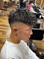 イエローコーン 金沢文庫店(YELLOW CORN) メンズハイライトパーマ/スペインカール/ツイストスパイラル