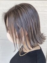 テディ(teddy)&nbsp;切りっぱなしボブ×ハイライト