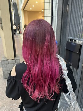 ニューヨークニューヨーク 三宮店(NYNY) ピンクグラデーションカラー