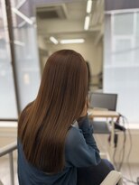 アチェロ(Acero.)&nbsp;韓国風レイヤー×前髪長め×20代ベージュ