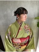 卒業式、成人式、浴衣、着付け全般可能です!【福田りの指名】