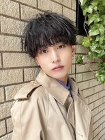 ゴート(GOATO) シャドウパーマ 束感 マッシュ 鹿児島メンズ