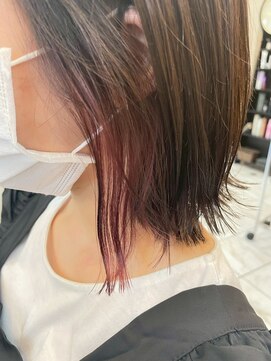 髪質改善/顔周りレイヤーカット/グレージュ[千葉/千葉駅]