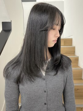 【 YOKE 】結べるレイヤー小顔フェイスレイヤー暗髪