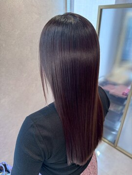 プレミアム髪質改善カラートリプルヘアエステ