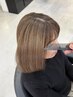 【常連様メニュ-】白髪ぼかしハイライトカラ-+髪質改善トリートメント¥24,200