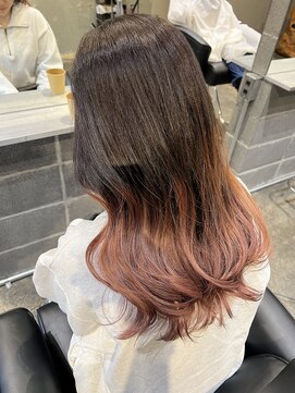 ドミ(DOMI) グラデーションカラーピンク