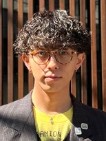 レタッチバイフィフス(RETOUCH by fifth) 原宿波巻きパーマメンズマッシュウルフカットツイストパーマ