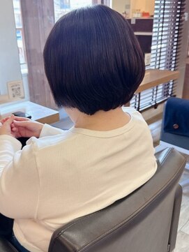 アミーベル クレール(AMI a BELLE Clair) 【267.カラー×髪質改善】縮毛矯正・白髪染め・ショートカット♪