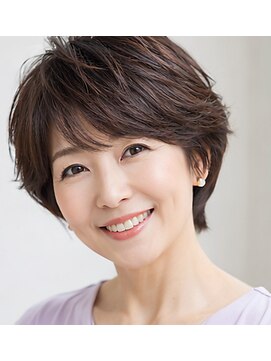 リーフ 焼津店(LeaF) 60代女性に人気の丸みショート
