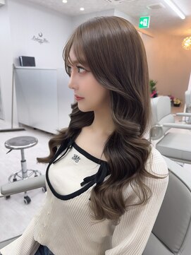 ラニシス ヘアー(Lanisis Hair) 透明感オリーブベージュカラー