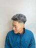 【メンズ限定プラン☆】メンズカット+ポイントパーマ¥7700→¥6900