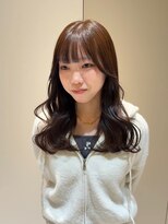 エンター 天神店(ENTER)&nbsp;ブラウンカラー/レイヤーカット/大名美容室