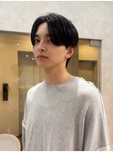 センターパート＊黒髪＊メンズカット＊韓国風＊Zina Homme札幌