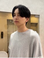 ジーナ オム 札幌(Zina Homme) センターパート*黒髪*メンズカット*韓国風*Zina Homme札幌