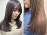 【人気No.2☆】カット+超音波アイロントリートメント¥6300