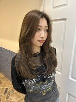 ラパンセ ブルー(LA PENSEE BLEU)&nbsp;くびれヘア　韓国　ロングレイヤー　ゆるふわレイヤー