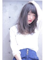 カシュカシュ(cache cache)&nbsp;cache cache★アッシュグレージュのクセ毛風ウェーブ