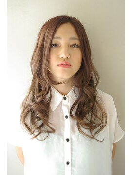 アトリエサニーデイ(atelier SUNNY DAY) ロング/マロンブラウン/パーマ/大きめウェーブ/艶髪ロング