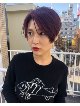 ジーナ(XENA) ダークワインレッド